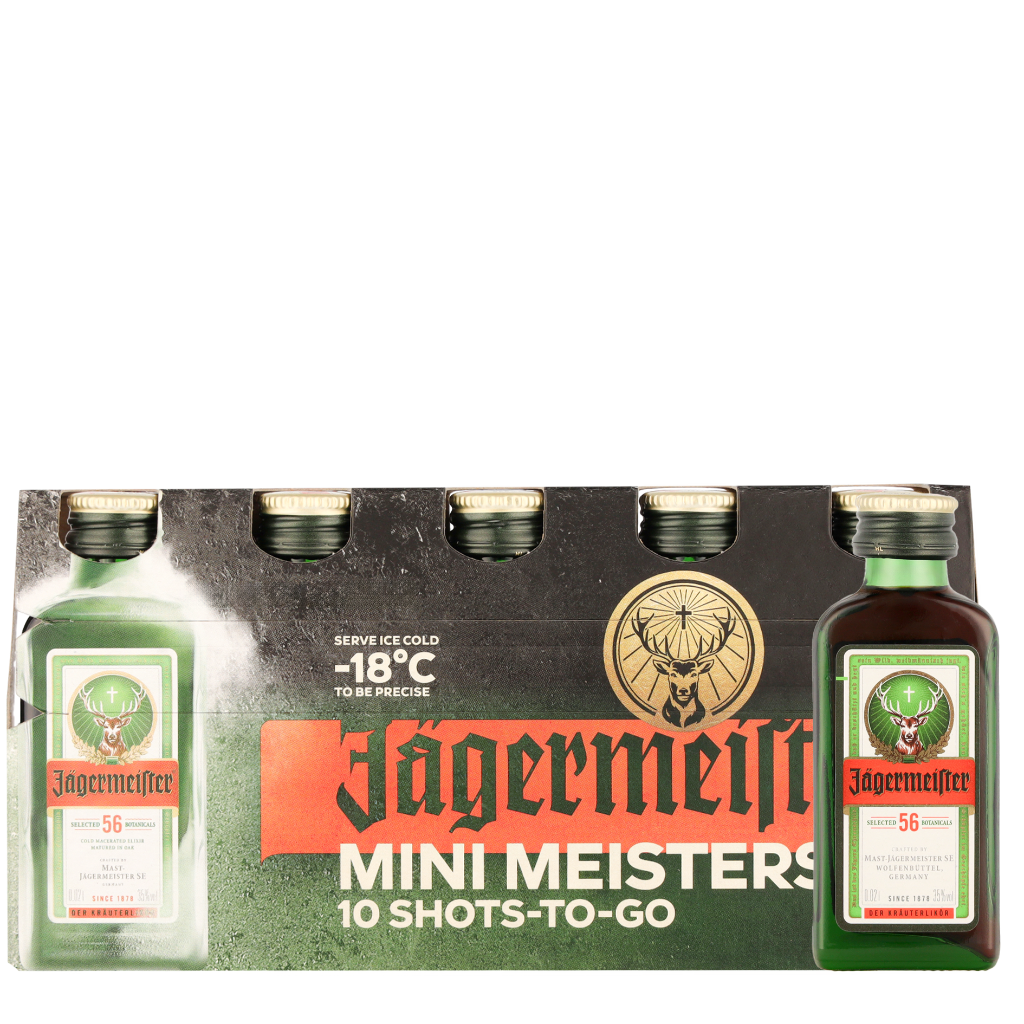 Jagermeister 10 x 2cl Likeur