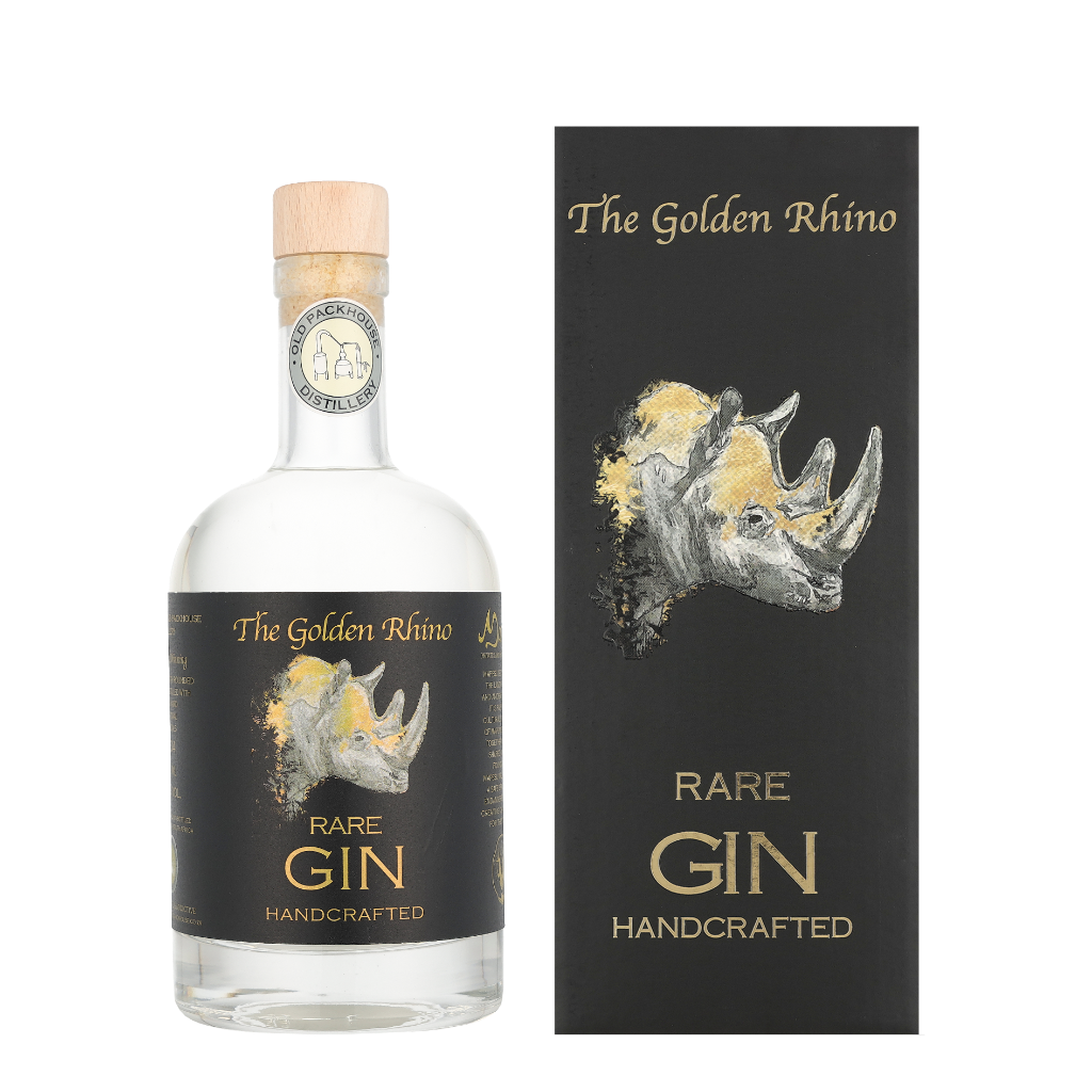 Golden Rhino Gin 50cl + Giftbox