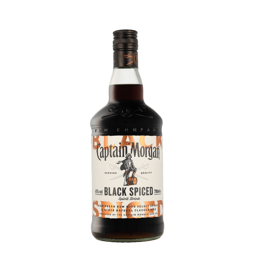 Captain Morgan Black Spiced 0.7 liter Rum