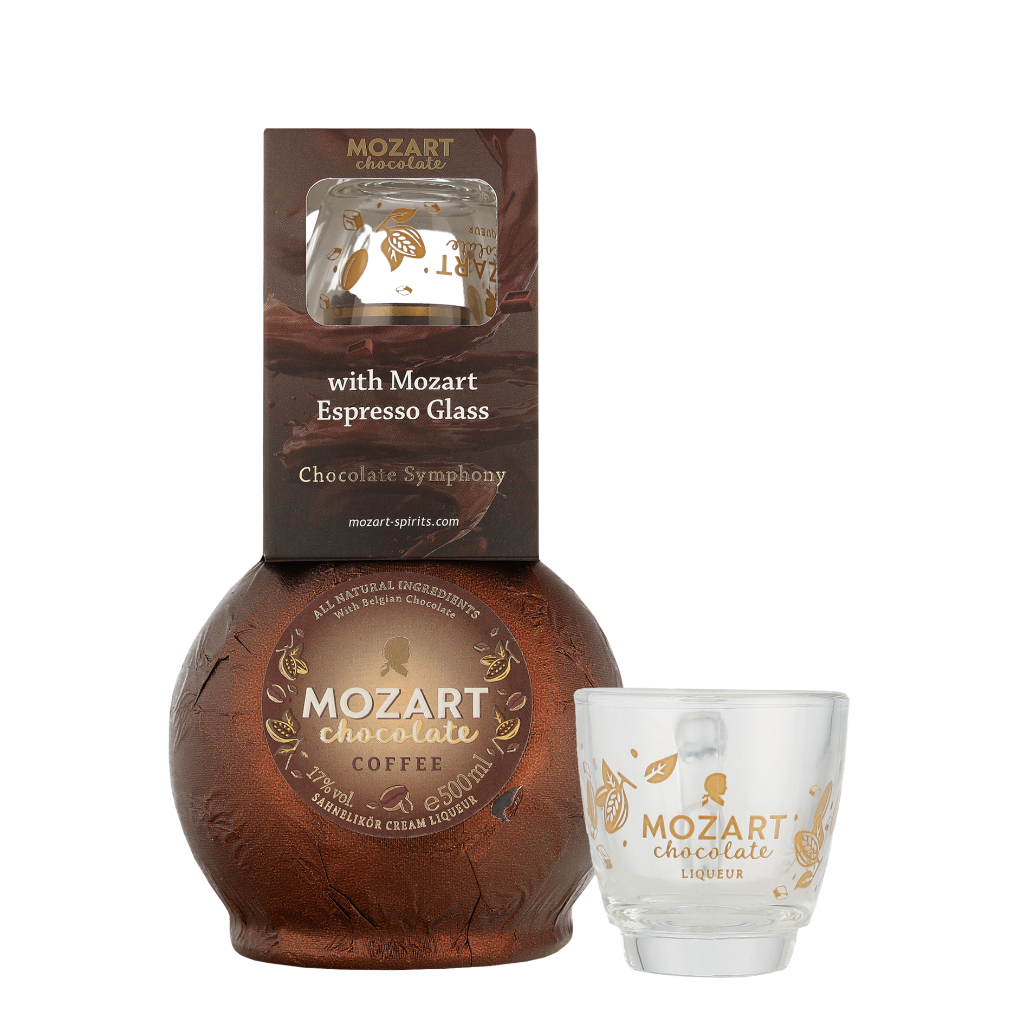 Mozart Chocolate Coffee Espresso glas 50cl Likeur