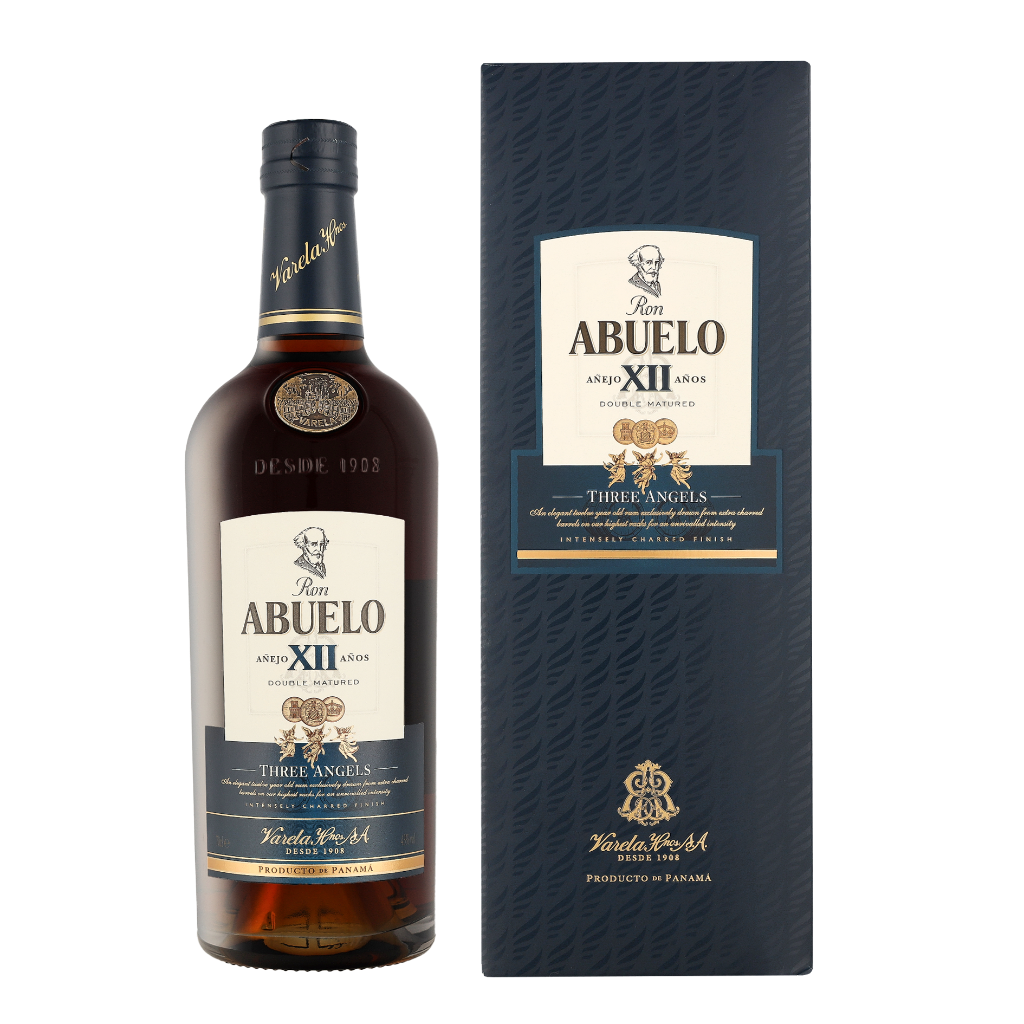 Abuelo XII Three Angels 0.7 liter Rum + Giftbox