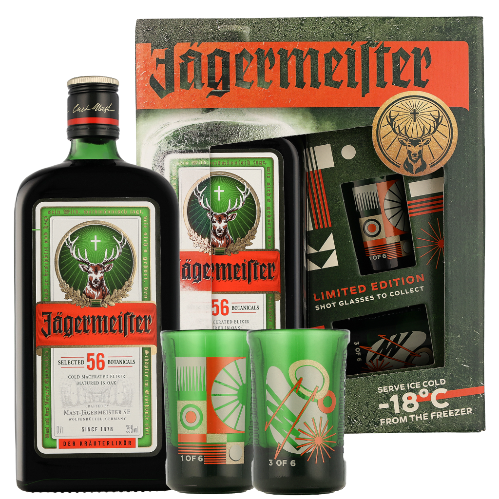 Jagermeister Limited Edition Giftpack 70cl Gedistilleerd