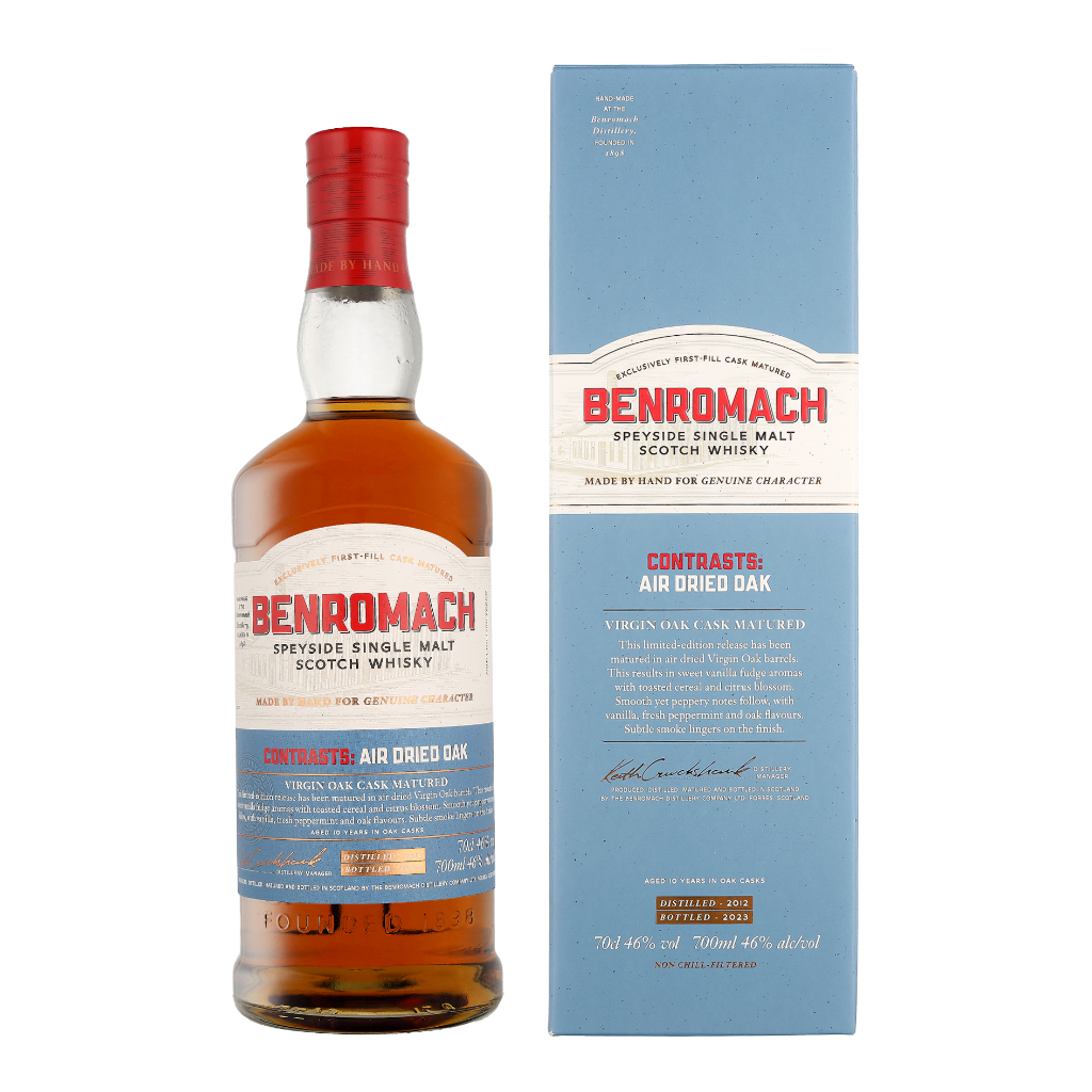 Benromach Air Dried 70cl Whisky Giftbox