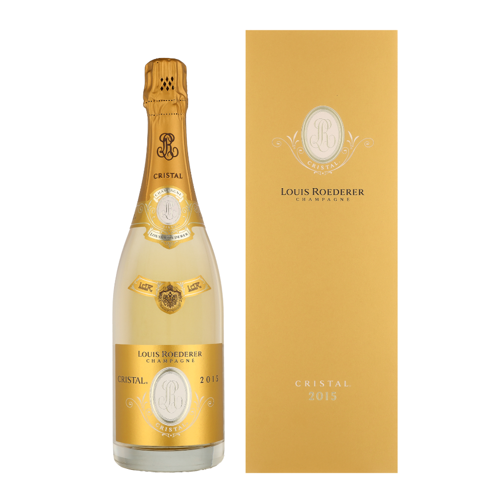 Louis Roederer Cristal Brut 2015 0.75 liter Wijn + Giftbox