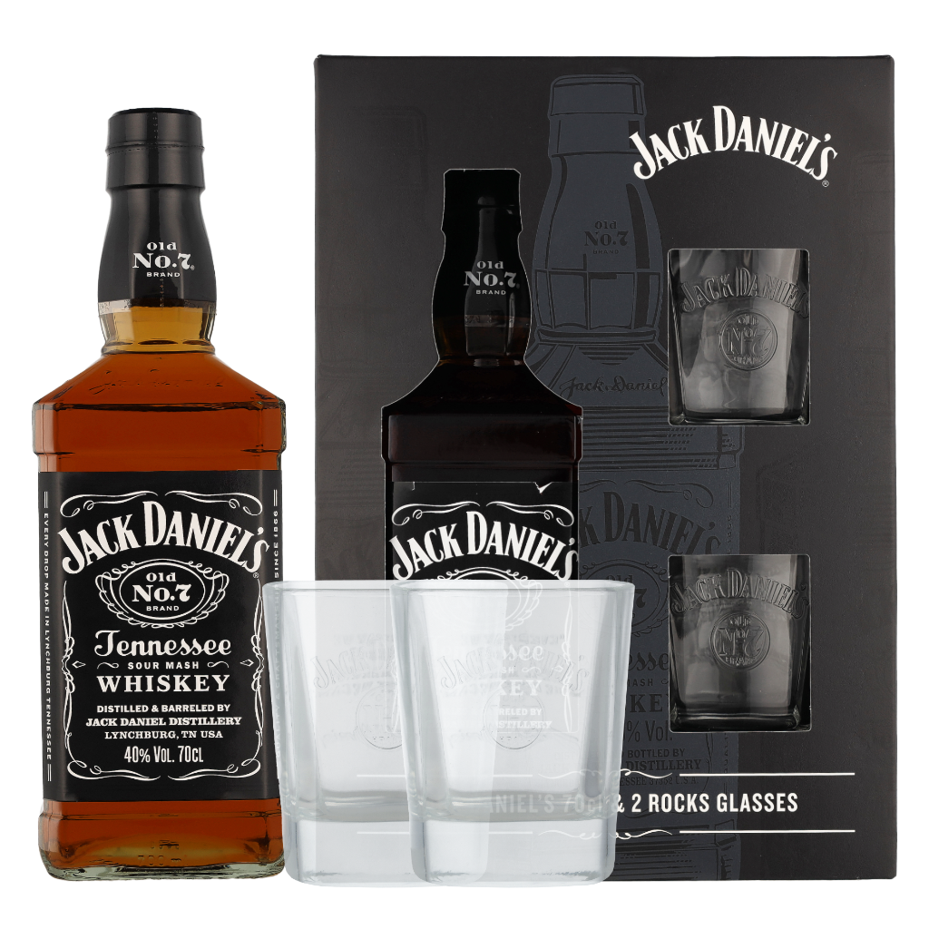 Jack Daniels 2 glazen 2023 Edition 70cl Whisky