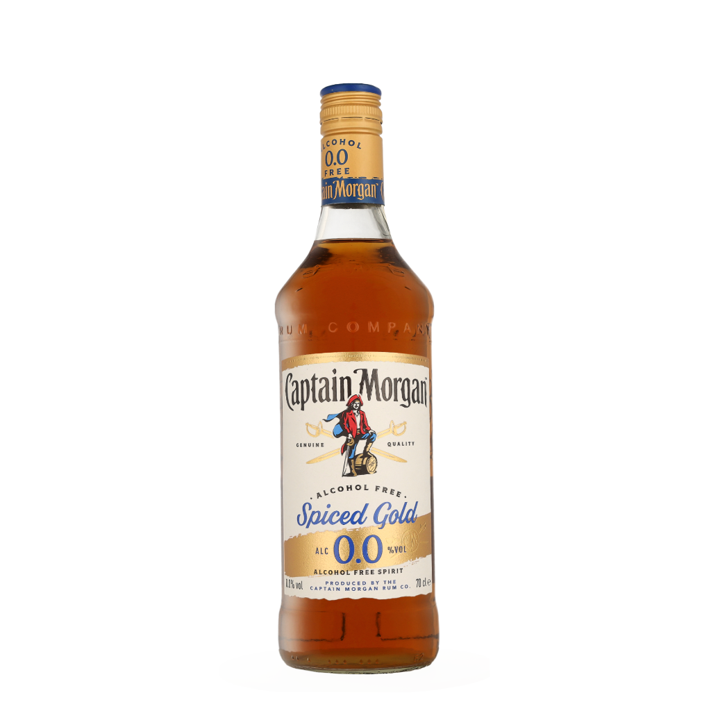 Captain Morgan Spiced Gold 0.0% 70cl Rum afbeelding