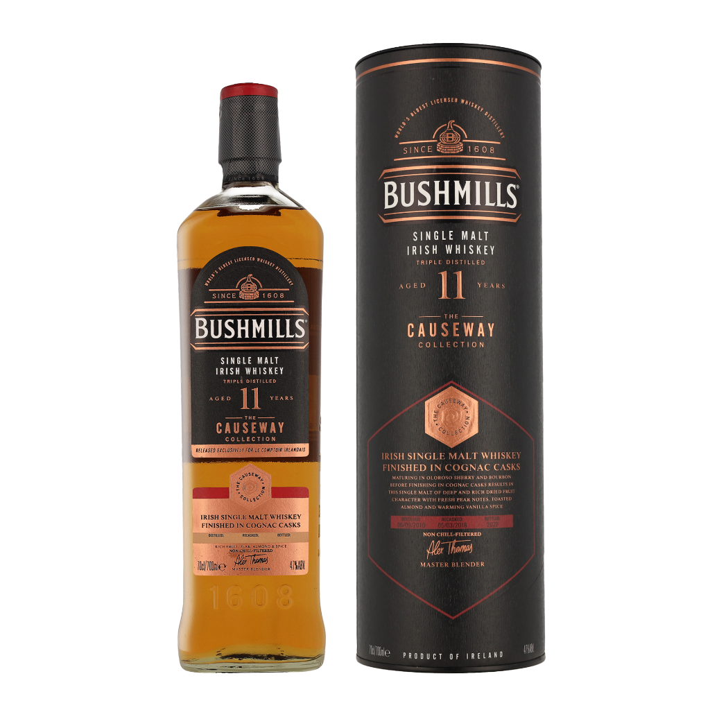 Bushmills Cognac Cask 70cl Whisky + Giftbox + Giftbox