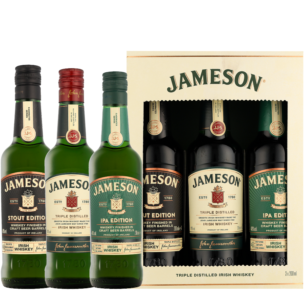 Jameson Tripack 3x20cl 0.6 liter Whisky
