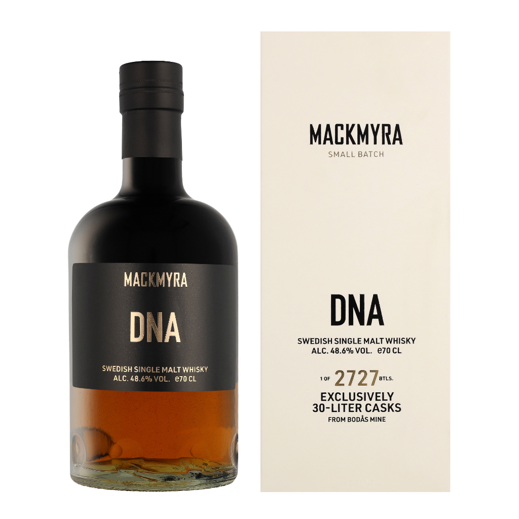 Mackmyra DNA 0.7 liter Whisky + Giftbox