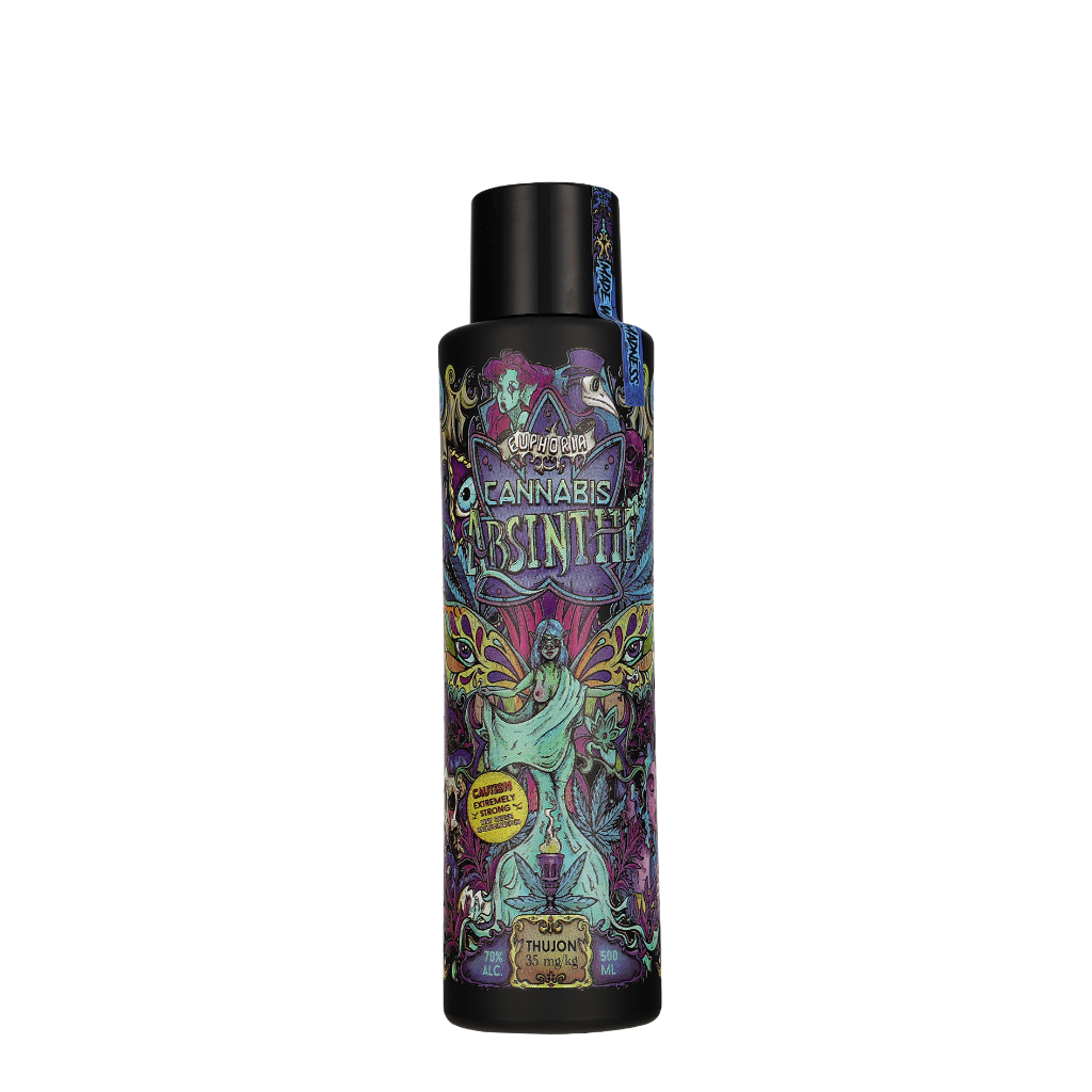 Euphoria Cannabis Absinth 0.5 liter Gedistilleerd