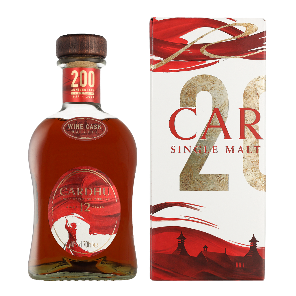 Cardhu 12 Years 200Th Anniversary 0.7 liter Whisky + Giftbox