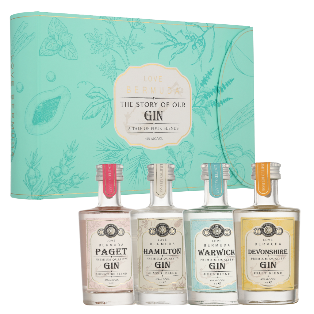 Love Bermuda The Story Of Our Giftbook 4x5cl Gedistilleerd