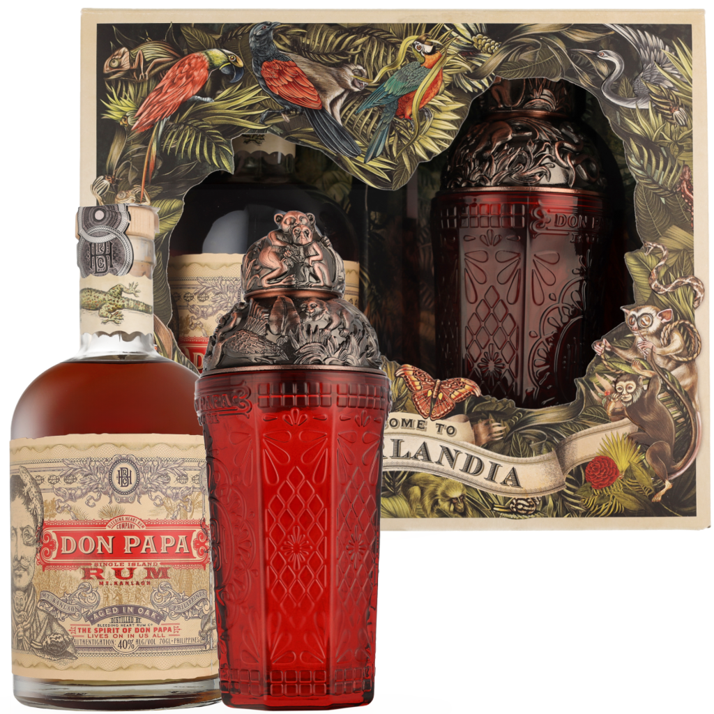 Don Papa 7 Years + Shaker 70cl Rum