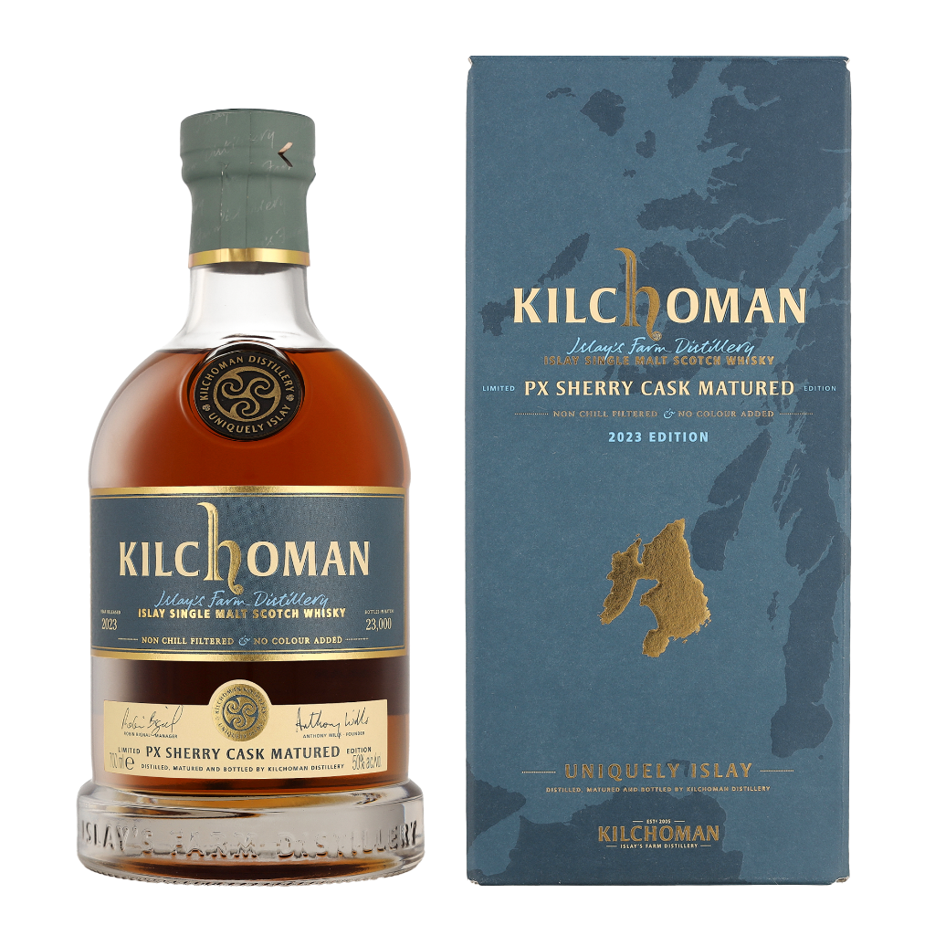 Kilchoman PX Sherry Cask Matured 70cl Whisky + Giftbox + Giftbox