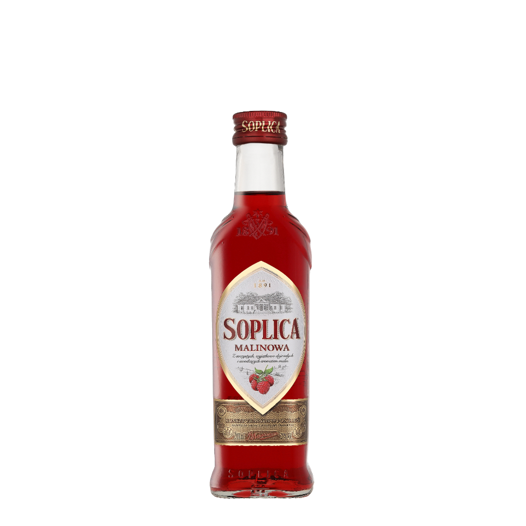 Soplica Malinowa &apos;Framboos&apos; 0.2 liter Wodka