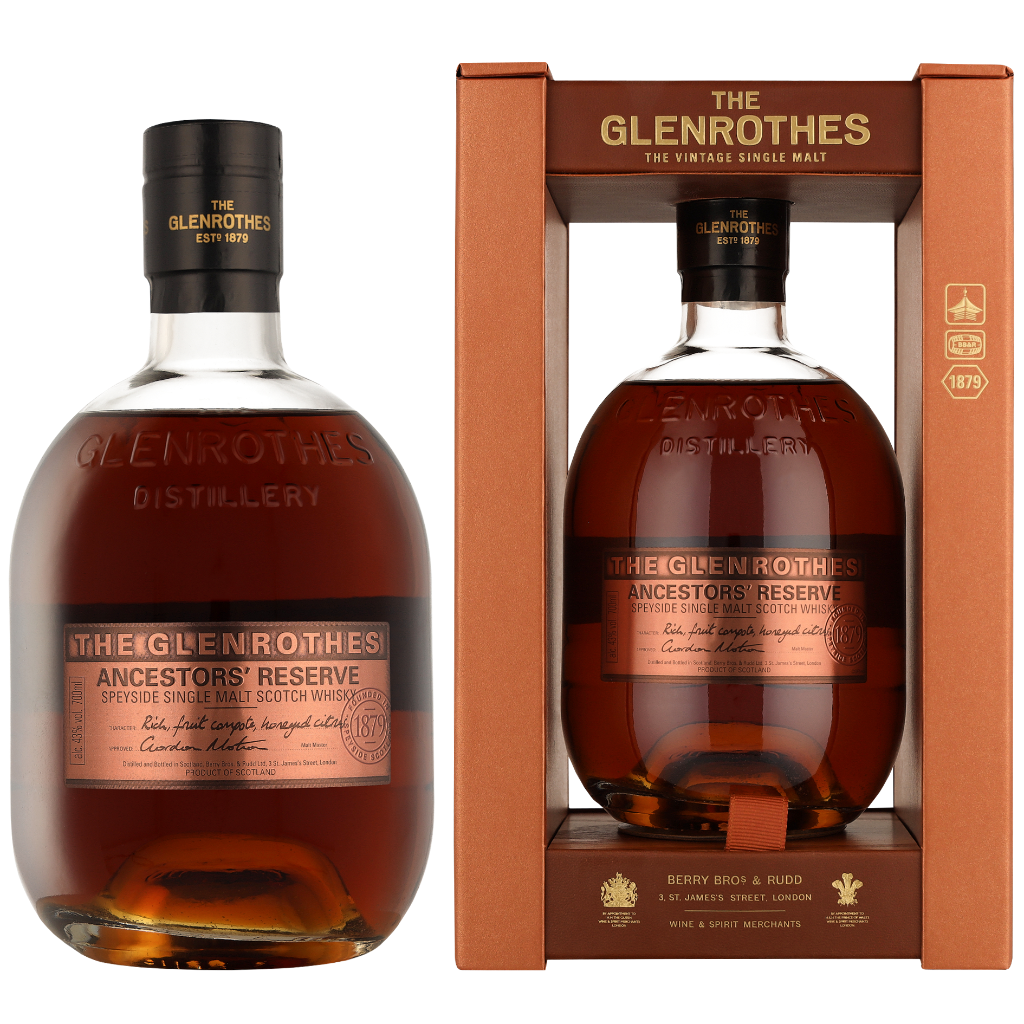 The Glenrothes 19 Years Ancestors Reserve 0.7 liter Whisky + Giftbox + Giftbox