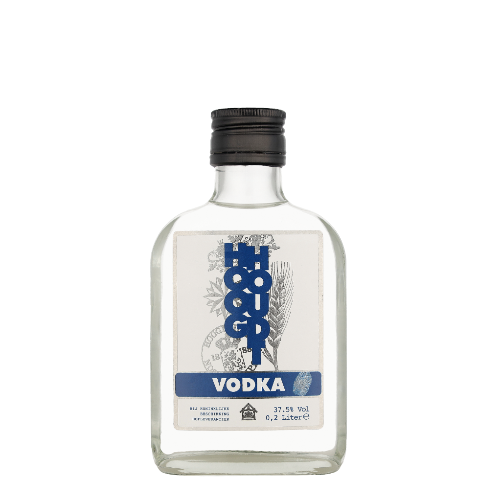 Hooghoudt Vodka Zakflacon 0.20 liter Traditional Vodka