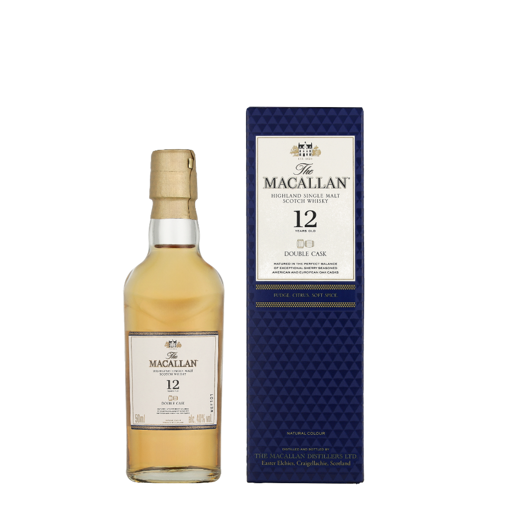 Macallan 12 Years Double Cask 5cl Whisky + Giftbox + Giftbox