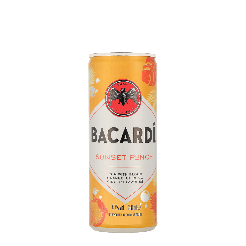 Bacardi Sunset Punch 0.25 liter Premix cocktails