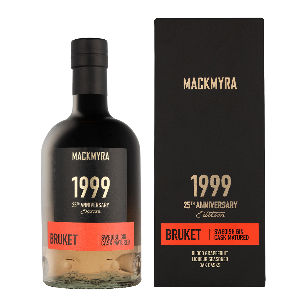 Mackmyra 1999 Bruket 0.70 liter New Western Dry Gin + Giftbox