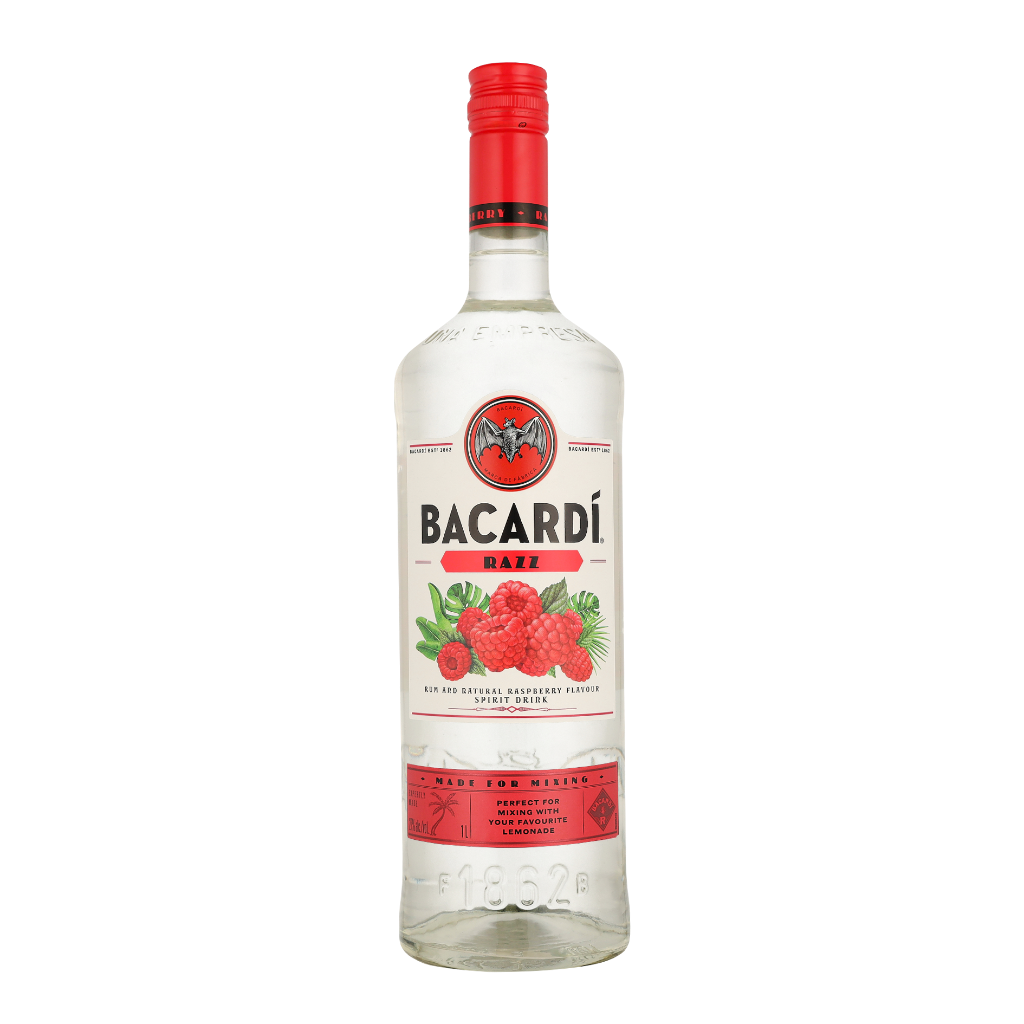 Bacardi Razz 1 liter Flavoured Rum