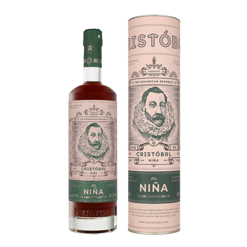 Ron Cristobal Nina 0.70 liter Rum + Giftbox