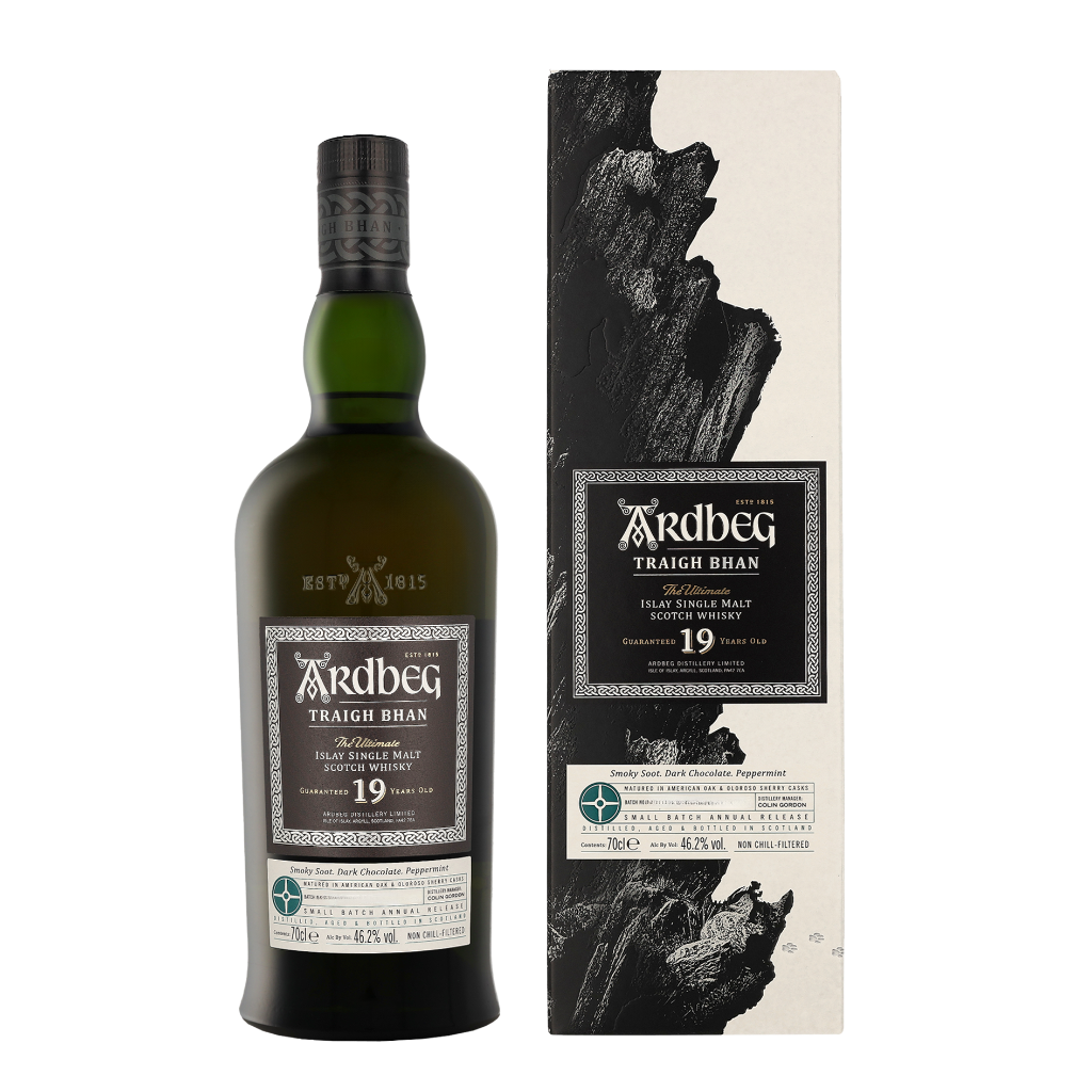 Ardbeg 19 Years Traigh Bhan Batch 6 0.70 liter Whisky + Giftbox + Giftbox