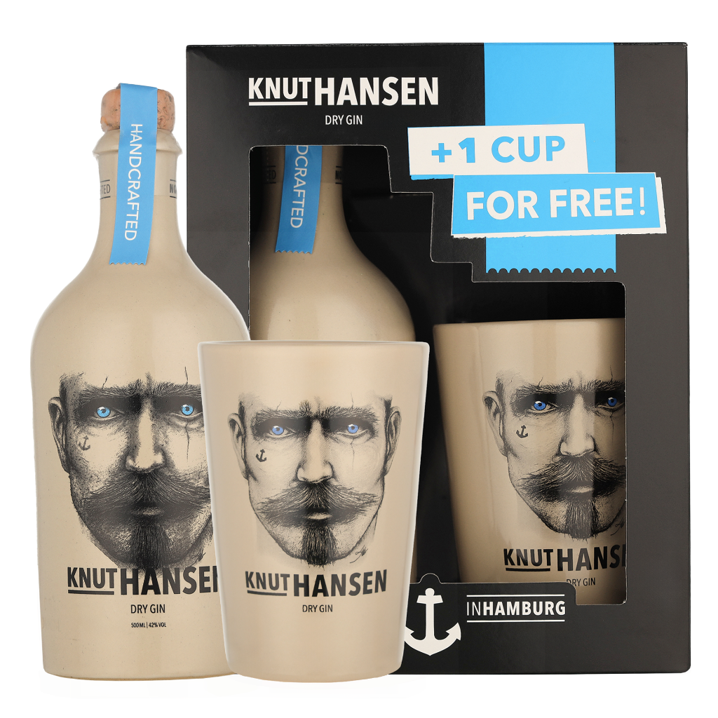 Knut Hansen Gin 50cl + Giftbox + Giftbox