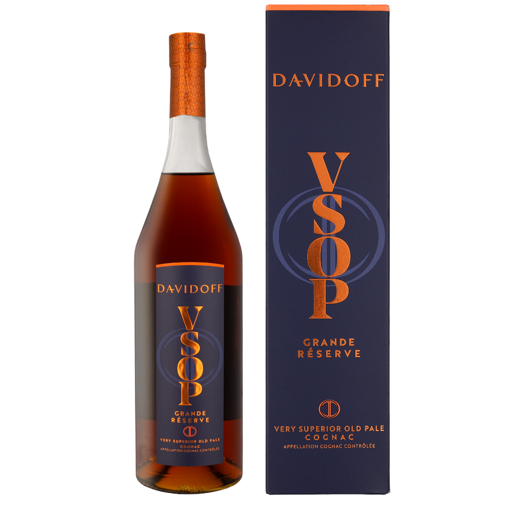Davidoff VSOP 1 liter VSOP Cognac + Giftbox