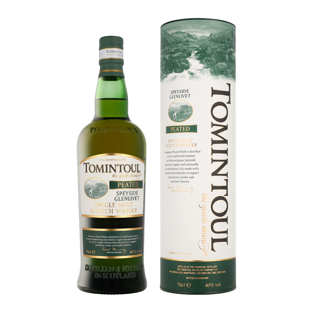Tomintoul Peaty Tang 0.70 liter Whisky + Giftbox + Giftbox