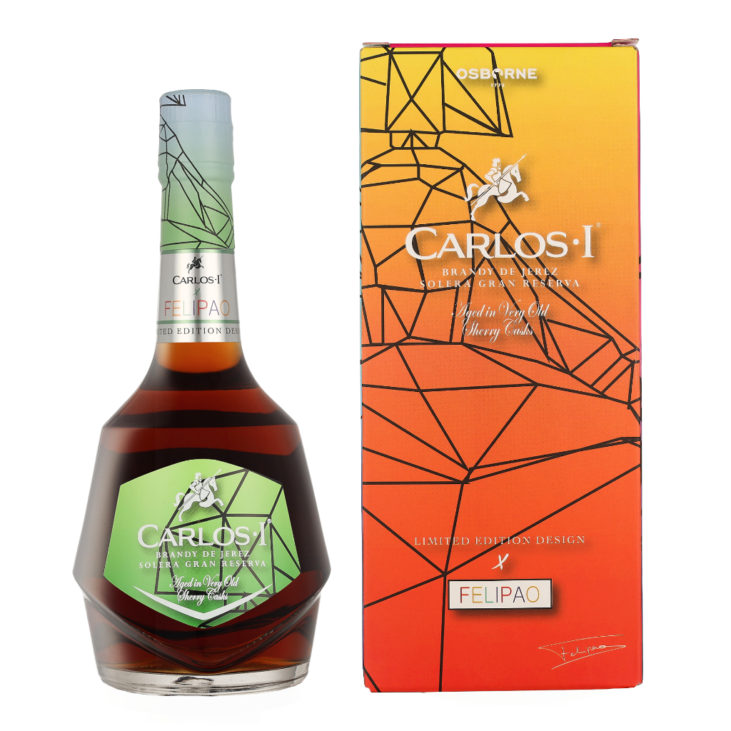 Carlos I Limited Edition X Felipao 0.70 liter + Giftbox + Giftbox