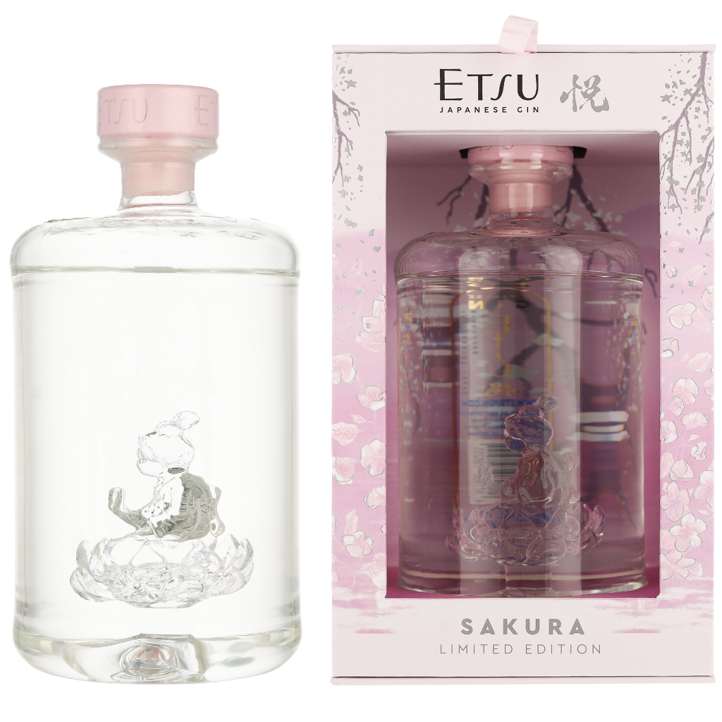 Etsu Sakura Limited Edition 0.70 liter Topdrinks/Gin,Topdrinks/Gin/Merk,Topdrinks/Gin/Land,Topdrinks/Gin/Land/Japan,Topdrinks/Gin/Soort + Giftbox
