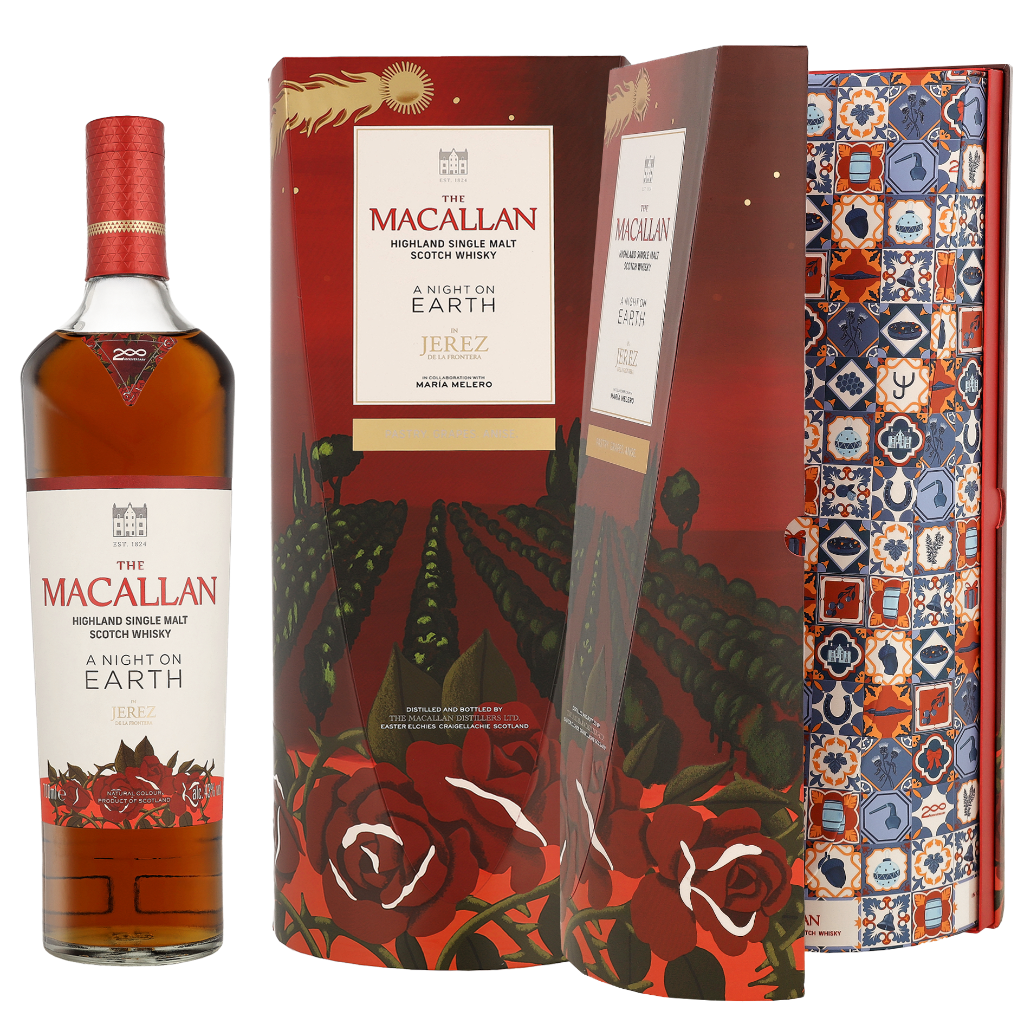 The Macallan a Night On Earth Jerez 0.70 liter Whisky + Giftbox + Giftbox