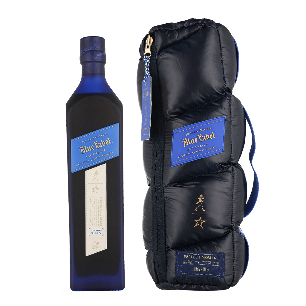 Johnnie Walker Blue Label Ice Chalet 0.70 liter Whisky + Giftbox + Giftbox