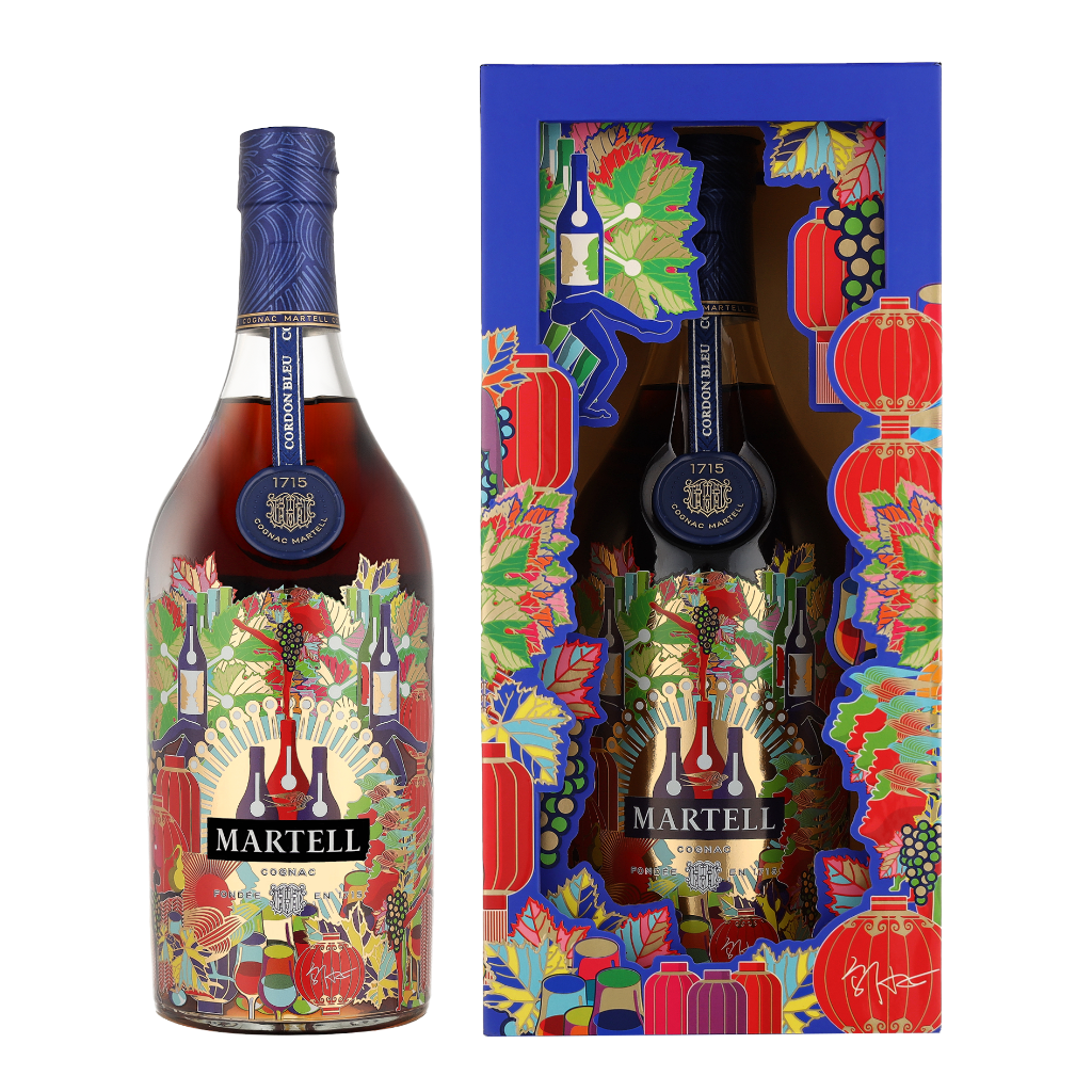 Martell Cordon Blue Chinese New Year 2025 70cl + Giftbox + Giftbox