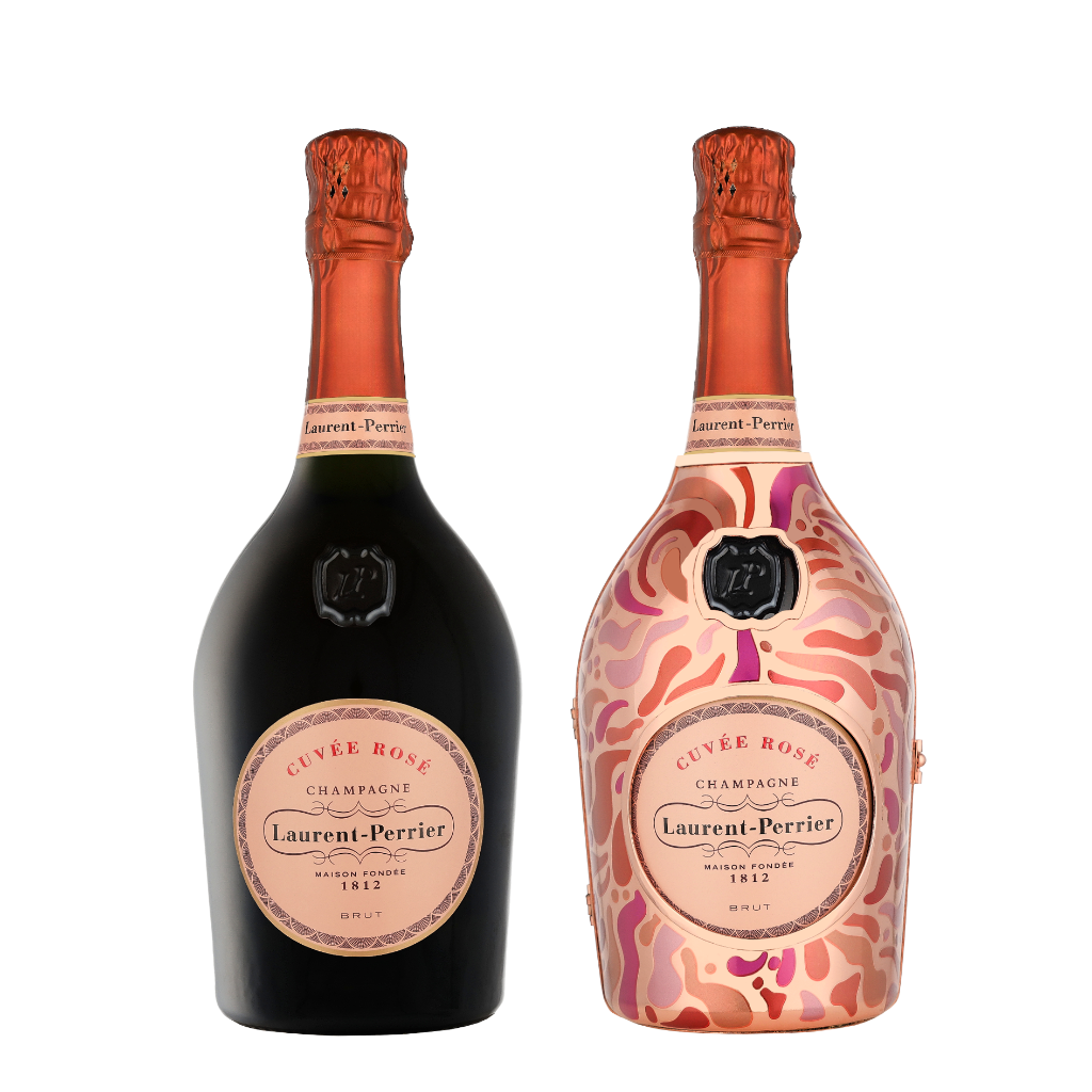 Laurent-Perrier Cuvee Rose With Metal Jacket 0.75 liter Wijn