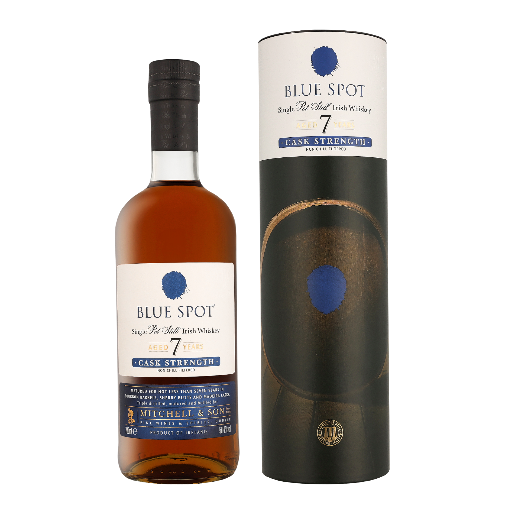 Blue Spot 7 Years 0.70 liter Whisky + Giftbox + Giftbox