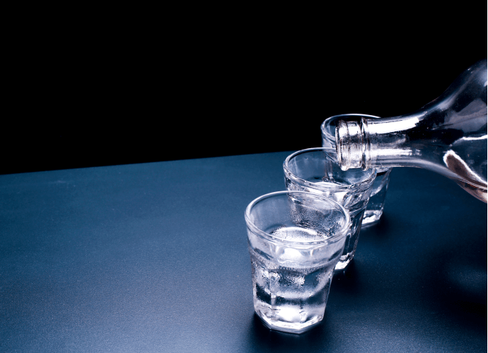 De smaakprofielen van wodka
